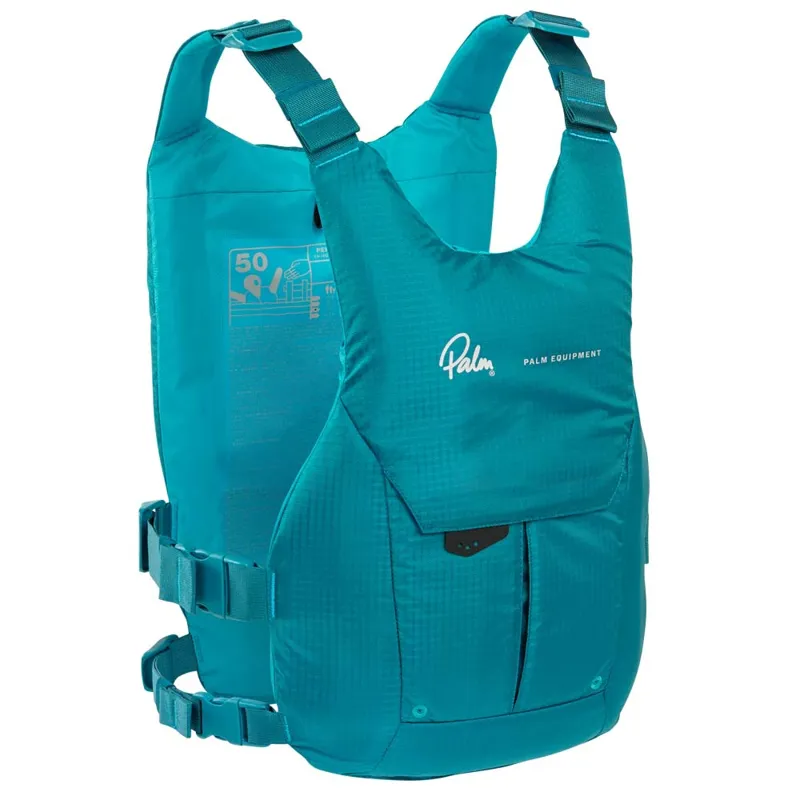 2025 Palm Equipment Solo Vest Low Profile Buoyancy Aid Teal